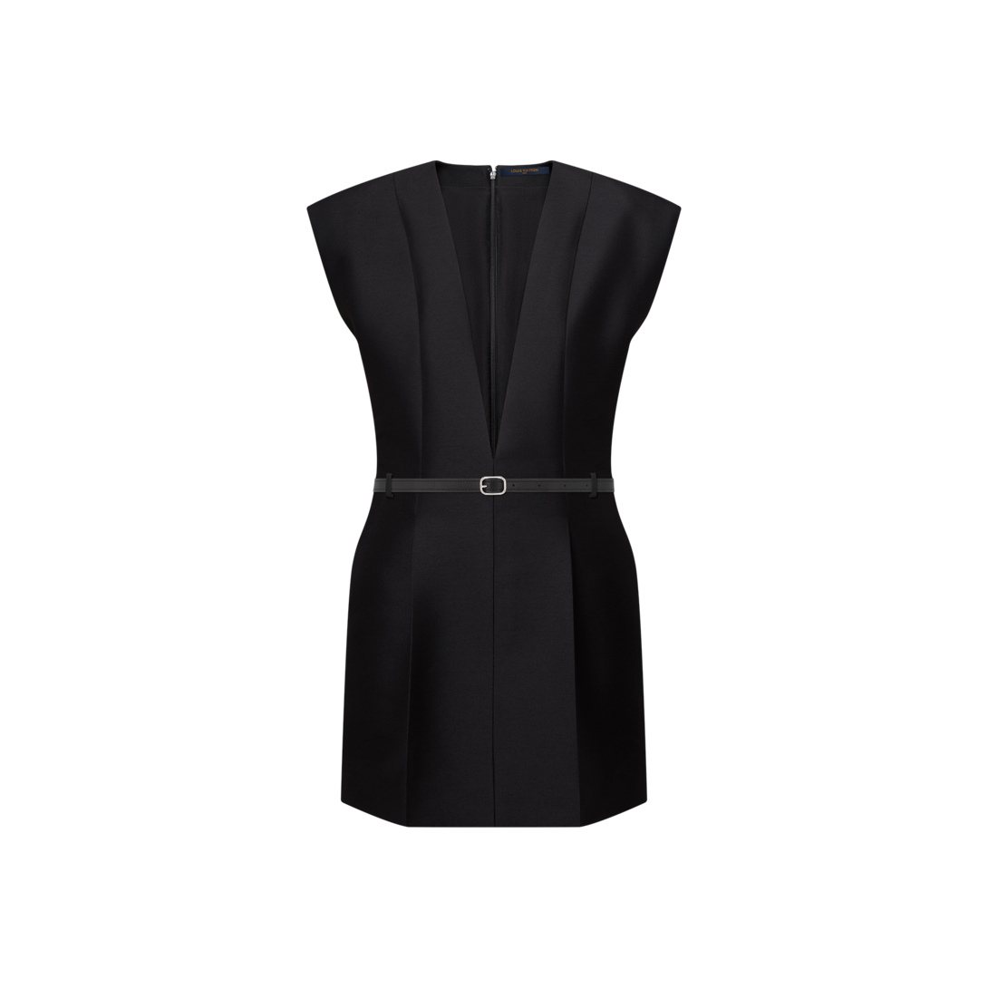 Louis Vuitton Black hotsell Sheath Dress